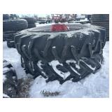 2- 11.2-36 Tractor Tire On Rims