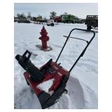 Toro CCR 1000E Snowblower