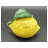 Fitz & Floyd Lemon Sugar Jar