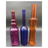 Blue, Pink & Orange Bottle