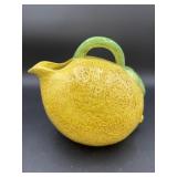 Vtg. Ceramic Lemon Pitcher