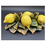 Ceramic Lemon Candle Holder