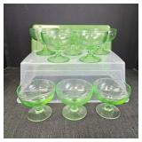 Green Depression Uranium Glassware