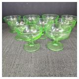 Green Depression Uranium Glassware