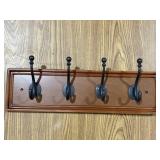 20" Belwith Keeler Decor 4 Hook Wall Rack