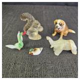 Glass, Marble, & Ceramic Figurines