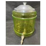Vtg. Uranium Glass Radium Vitalizer Water