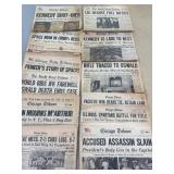 1961, 63 & 64 Chicago Tribune memorabilia