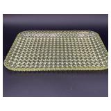 Vaseline Glass Tray