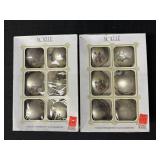 12 Noelle Glass Ornaments