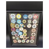 Casino Poker Chip Display