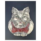 Lux Clock Mfg. Cat Clock