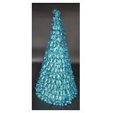20in Blue Tinsel Christmas Tree