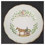 "Emerald Isle" Decor Plate by Royal Standard