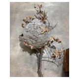Large bald face hornets nest