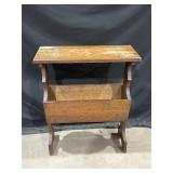 29"ï¿½ Wooden Magazine End Table