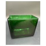 Napco Emerald Green Depression Glass Planter