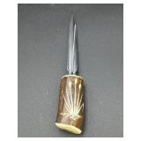 Tosh Antler Carved Cattail Letter Opener