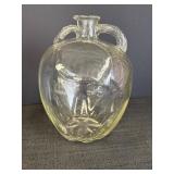 Apple shaped clear glass Apple Cider Vinegar Jug