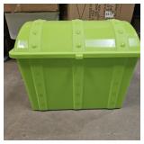 Green Plastic Chest Storage Container