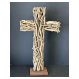 22.5" Driftwood Cross