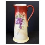 12.5" Porcelain Grape Tankard