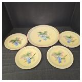 German Majolica Dinnerware Set