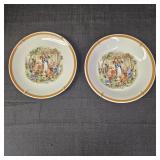 Vintage Porcelain Plate & Bowl ft. Snow White