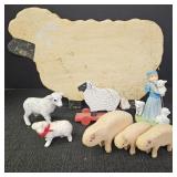 Assorted Sheep Decor