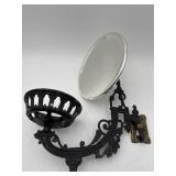 Cast-iron Oil Lamp Holder Swivel Arm