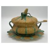 11" Corn Tureen, Underplate, Lid, & Ladle