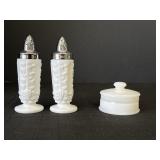 Westmoreland paneled grape shakers & GP dresser