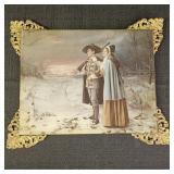 Antique 1900 Duman Mfg Co, NY Framed Print