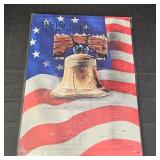 Liberty Bell Tin Sign