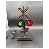 Novelty Railroad Crossing Signal, working lights &