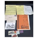 Railroad Memorabilia Monon, South Shore