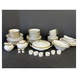 Bavaria Gold Trim Dishes