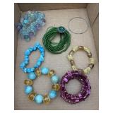 Variety of Beaded Bracelets