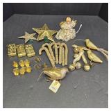 Assorted Gold Ornaments/Decor