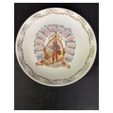 1910 Good Luck Calendar Plate