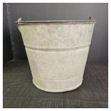 Galvanized Metal #10 Bucket
