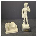 Replica of the Statue of David & Rome Colosseum