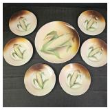 Hand Painted Corn Decorative Plates