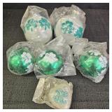 Assorted Shamrock Ornaments