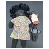 Mother & Child African American Rag Doll