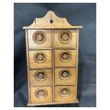 8 Drawer Wall Hanging Spice Rack