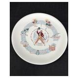 Christmas Carol Plate, Buffalo Pottery, 1953.
