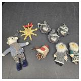Assorted Winter Ornaments