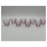 6- 2.5" Purple Glasses