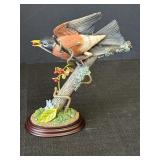 8" Danbury Mint autumn bounty sculpture